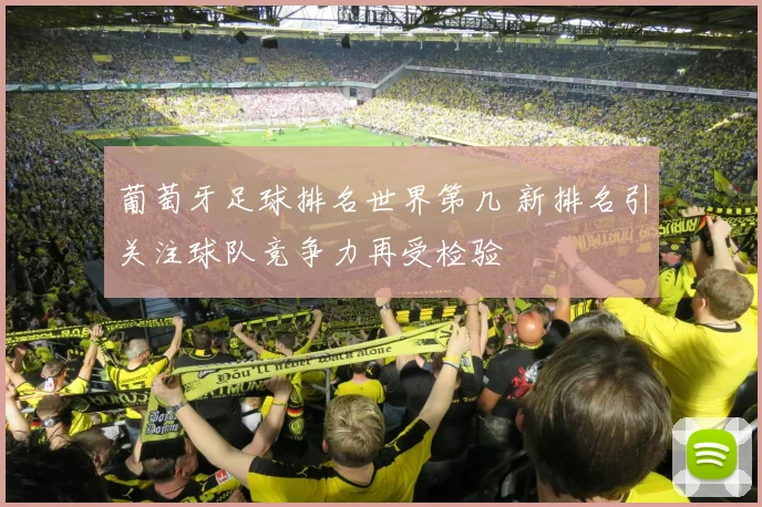 葡萄牙足球排名世界第几 新排名引关注球队竞争力再受检验